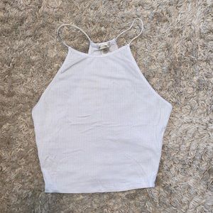 White Crop Top